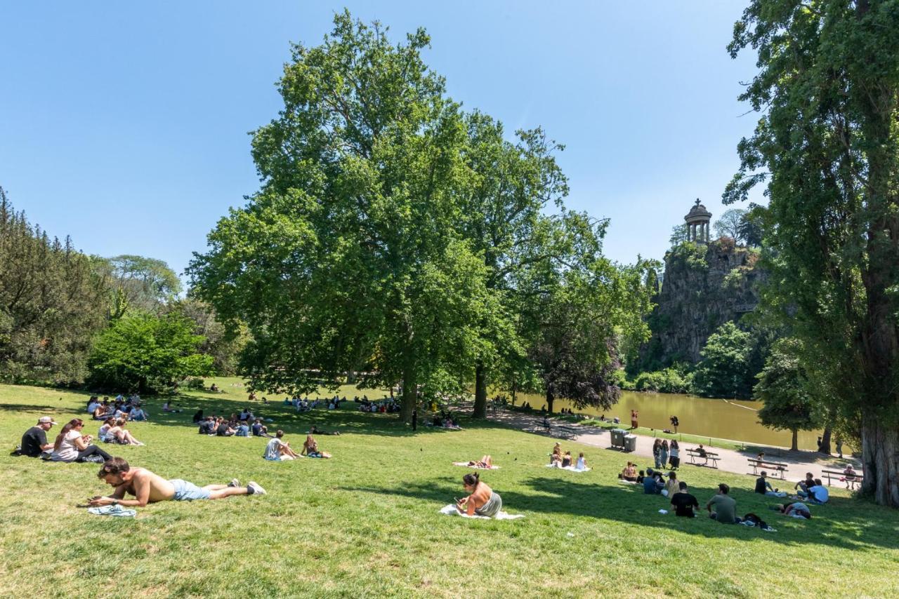 Nets Inn Apartments - Buttes Chaumont C パリ エクステリア 写真